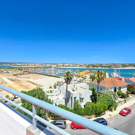 Penthouse Ponta Da Areia - Vista Mar Frontal E Garagem Lägenhet Portimão